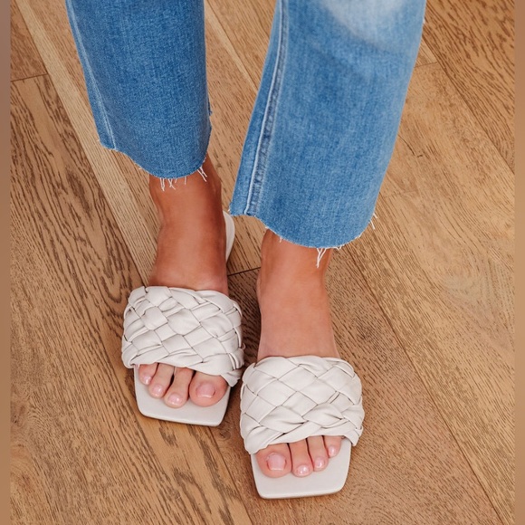 VICI Apron braided slip on flat sandals NEW in box size 8.5/9 - Picture 6 of 14